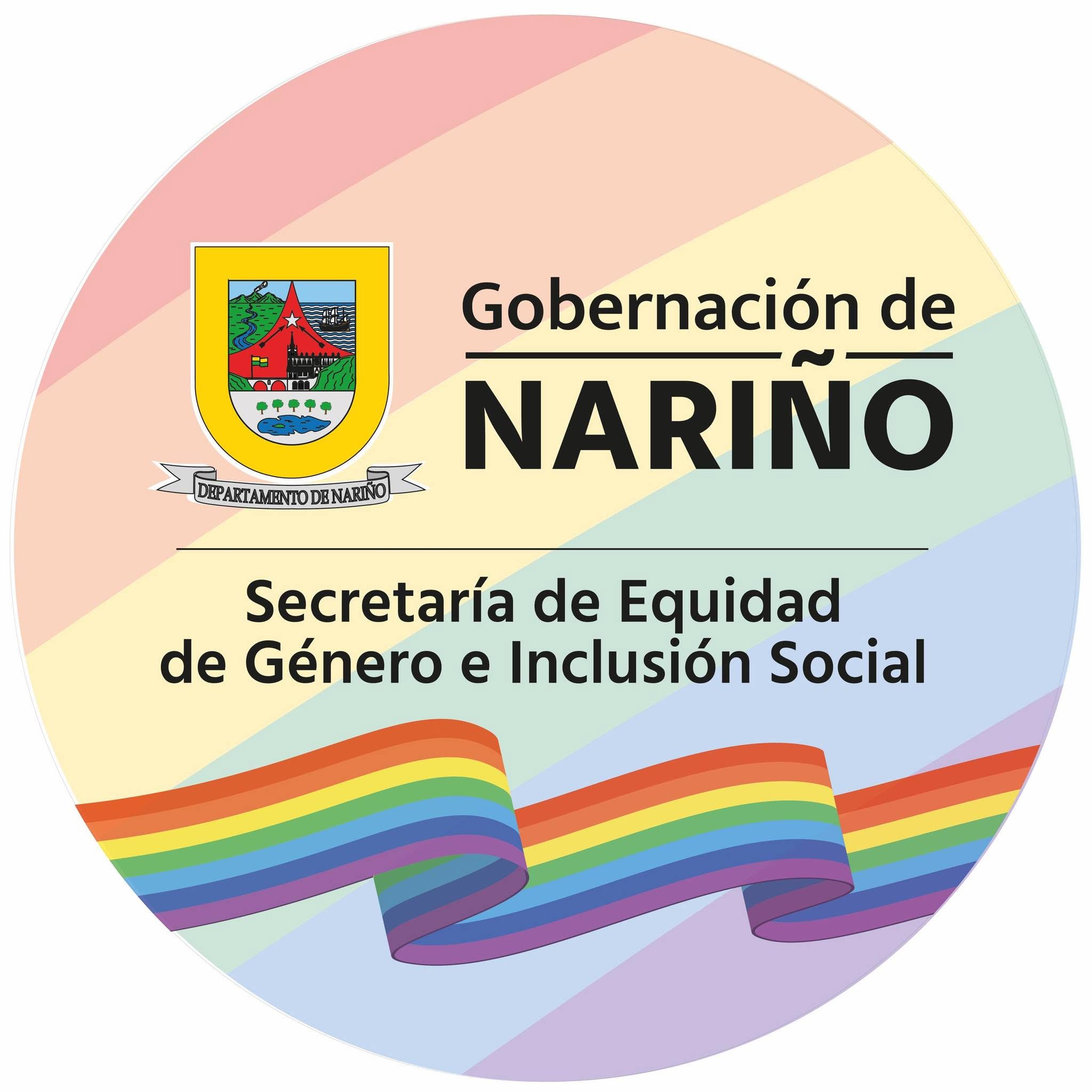 Logo Secretaría de Equidad de Género e Inclusión Social - Gobernación de Nariño
