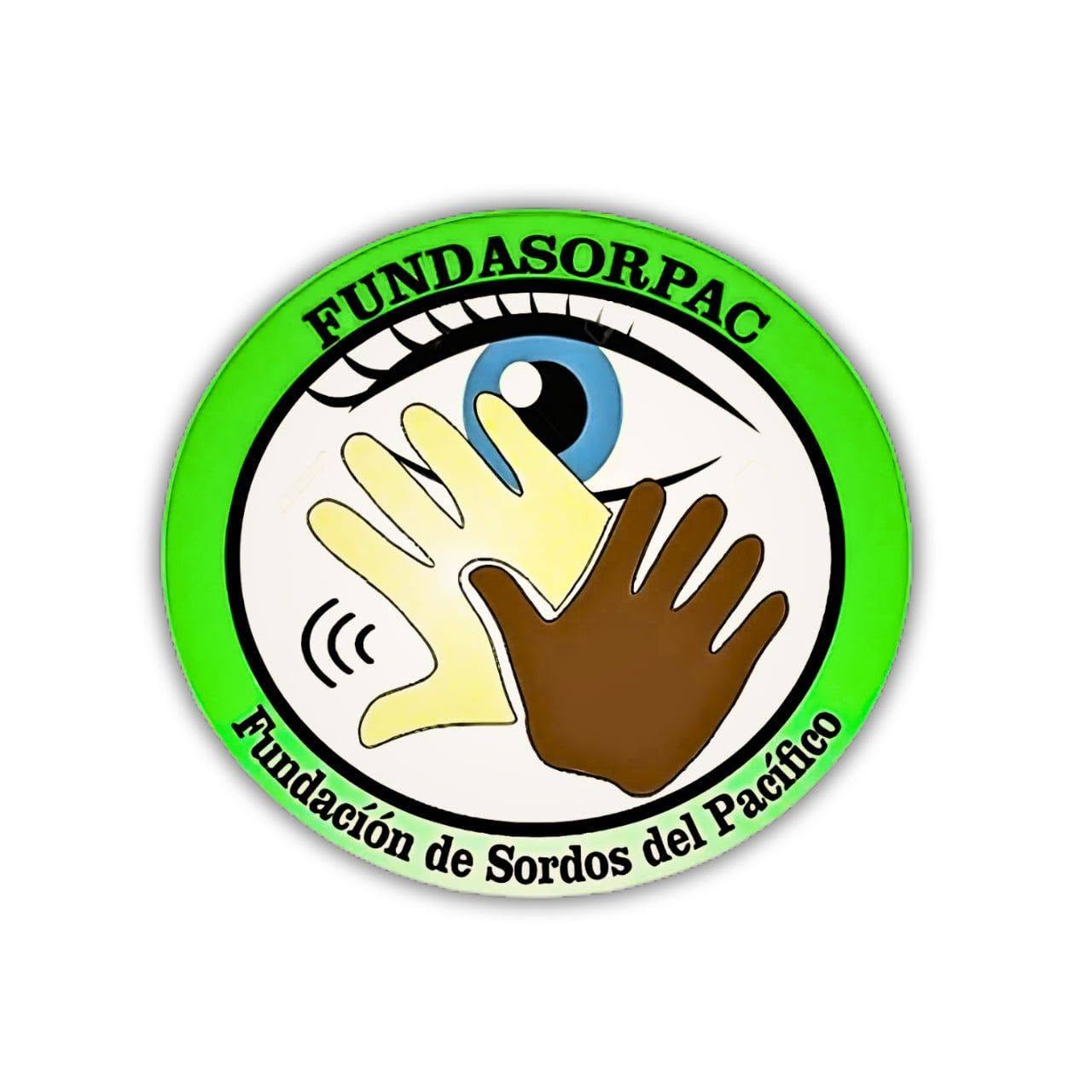 Logo Fundación de sordos del pacifico